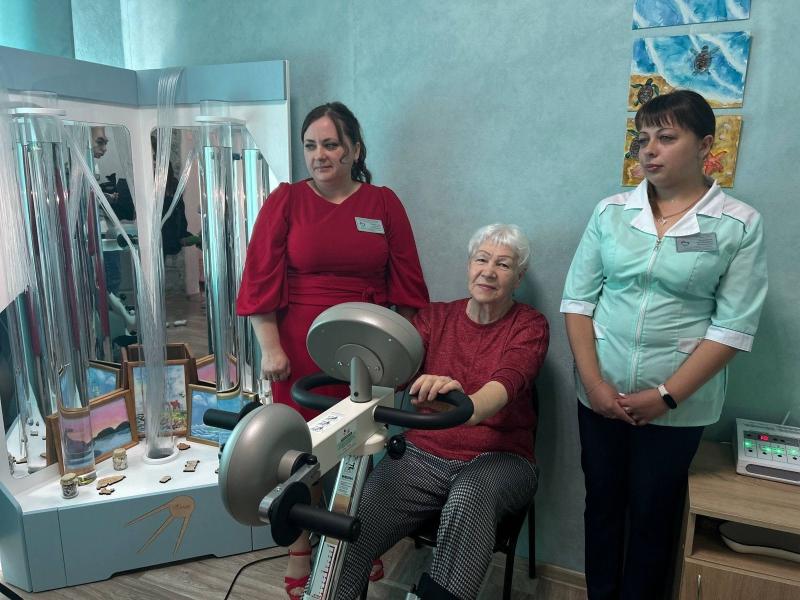 В ЛЕСНИКОВСКОМ ДОМЕ-ИНТЕРНАТЕ ПОЯВИЛОСЬ НОВОЕ РЕАБИЛИТАЦИОННОЕ ОБОРУДОВАНИЕ СТОИМОСТЬЮ 2 МЛН. РУБЛЕЙ В ЛЕСНИКОВСКОМ ДОМЕ-ИНТЕРНАТЕ ПОЯВИЛОСЬ НОВОЕ РЕАБИЛИТАЦИОННОЕ ОБОРУДОВАНИЕ СТОИМОСТЬЮ 2 МЛН. РУБЛЕЙ