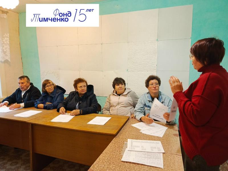 В СЕЛЕ ПАМЯТНОЕ БЕЛОЗЕРСКОГО МУНИЦИПАЛЬНОГО ОКРУГА НАЧАЛАСЬ РЕАЛИЗАЦИЯ ПРОЕКТА  «МЫ ПЕСНЕЙ СОГРЕЕМ ВАМ СЕРДЦА»